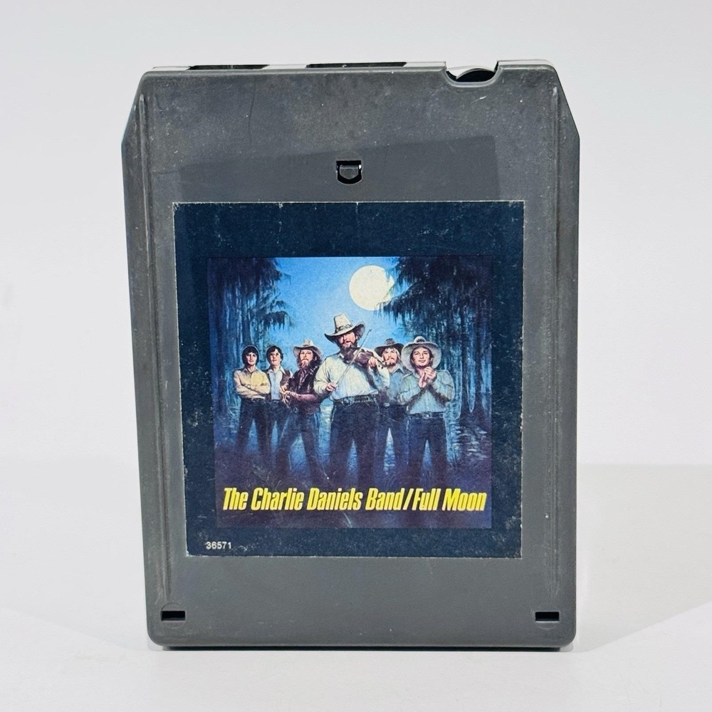 The Charlie Daniels‎ Band Full Moon 8 Track Tape Excellent Condition